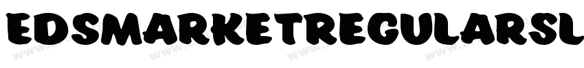 EdsMarketRegularSlan字体转换