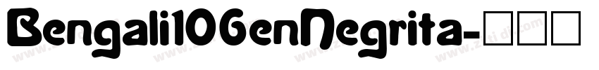 Bengali106enNegrita字体转换