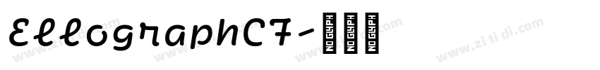 EllographCF字体转换