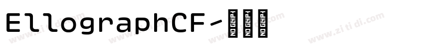 EllographCF字体转换