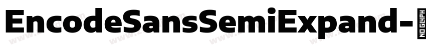 EncodeSansSemiExpand字体转换