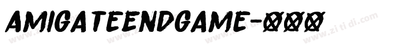 AmigateEndgame字体转换