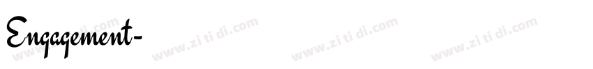 Engagement字体转换