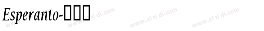 Esperanto字体转换