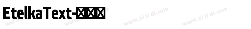 EtelkaText字体转换