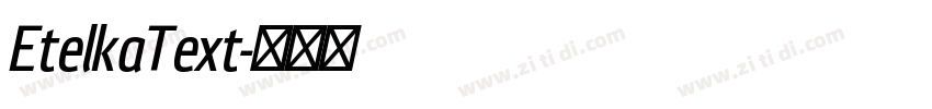 EtelkaText字体转换