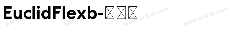 EuclidFlexb字体转换