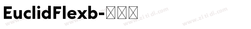 EuclidFlexb字体转换