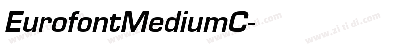 EurofontMediumC字体转换