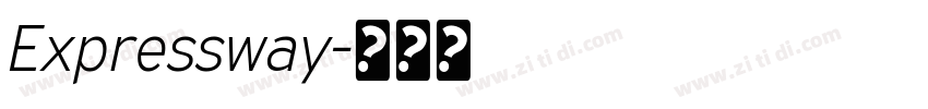 Expressway字体转换