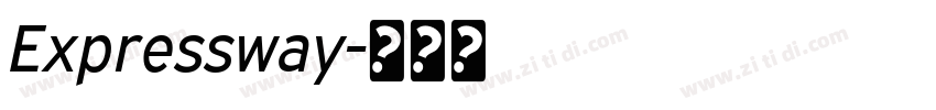 Expressway字体转换