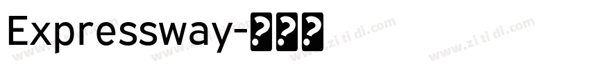 Expressway字体转换