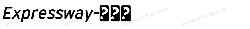 Expressway字体转换