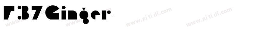 F37Ginger字体转换