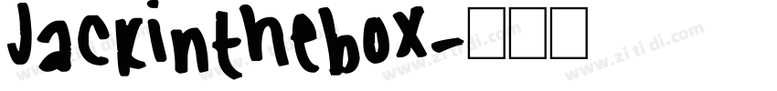 Jackinthebox字体转换