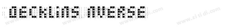 BoecklinsUnverse字体转换