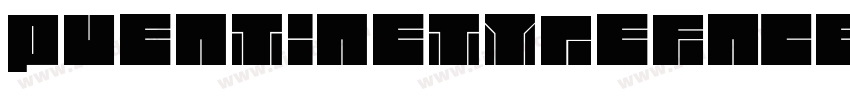 QuentineTypeface字体转换