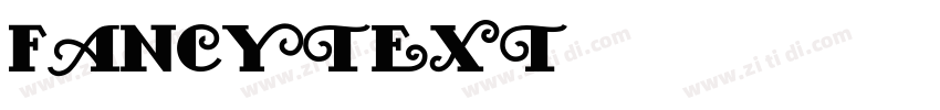 fancytext字体转换