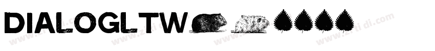 DialogLTW01字体转换
