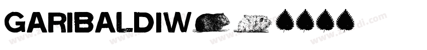 GaribaldiW01字体转换