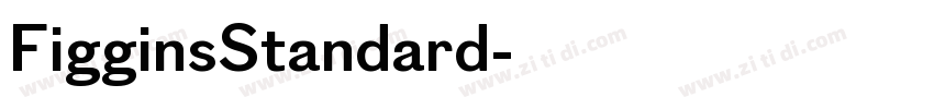 FigginsStandard字体转换
