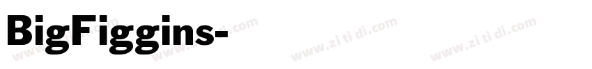 BigFiggins字体转换