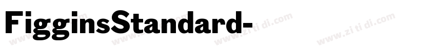 FigginsStandard字体转换