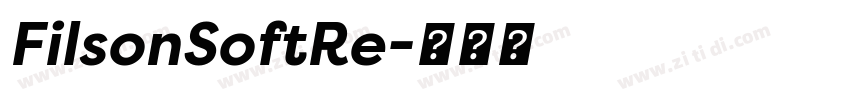 FilsonSoftRe字体转换
