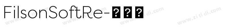 FilsonSoftRe字体转换