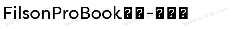 FilsonProBook字体字体转换