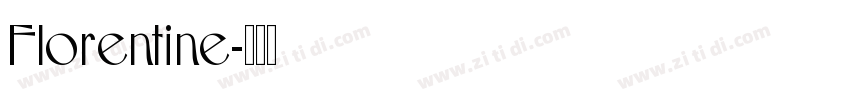 Florentine字体转换