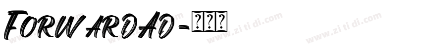 ForwardAd字体转换