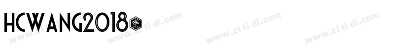 hcwang2018字体转换