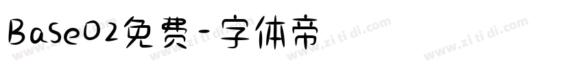 Base02免费字体转换