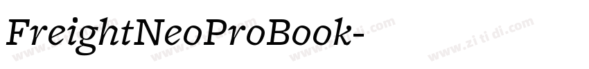FreightNeoProBook字体转换 FreightNeoProBook字体转换