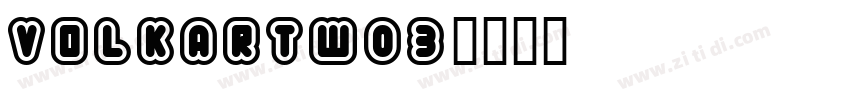 VolkartW03字体转换