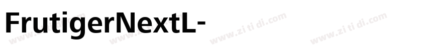 FrutigerNextL字体转换