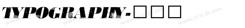 typography字体转换