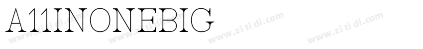 A11InOneBig字体转换
