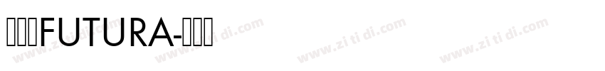 雅蔓体FUTURA字体转换