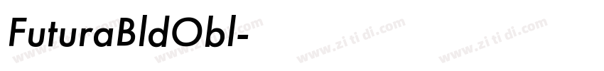 FuturaBldObl字体转换 FuturaBldObl字体转换