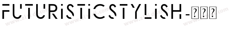 futuristicStylish字体转换