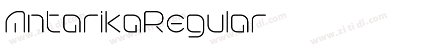 AntarikaRegular字体转换 AntarikaRegular字体转换