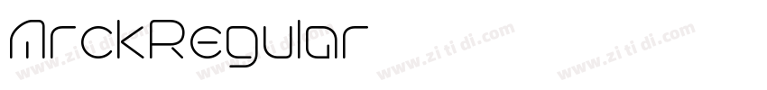 ArckRegular字体转换 ArckRegular字体转换