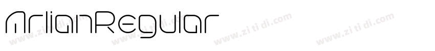 ArlianRegular字体转换 ArlianRegular字体转换
