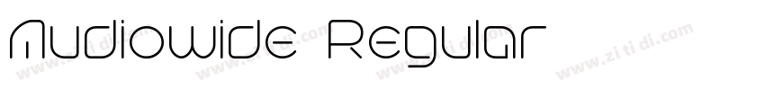 Audiowide-Regular字体转换 Audiowide-Regular字体转换