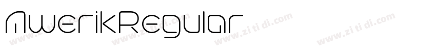 AwerikRegular字体转换 AwerikRegular字体转换