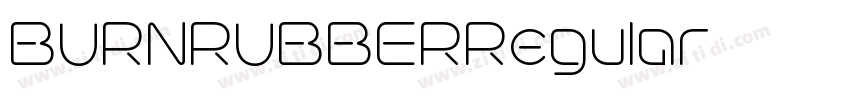 BURNRUBBERRegular字体转换 BURNRUBBERRegular字体转换