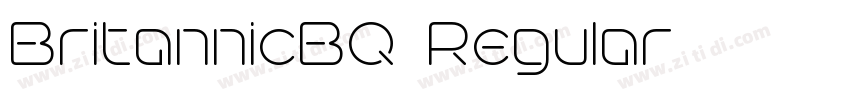 BritannicBQ-Regular免字体转换 BritannicBQ-Regular免字体转换