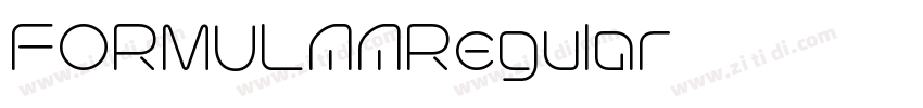 FORMULAARegular字体转换 FORMULAARegular字体转换